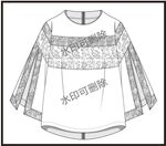 服装设计连衣裙女装款式衬衫T恤