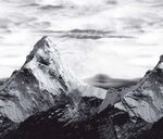 雪山分层