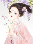 古风插画美女