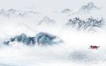 中国风新款山水新画 TIF分层