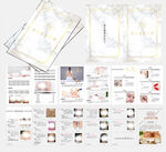 高档美容价目表画册