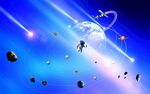 宇宙星空流星