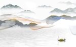 现代新山水高端画 tif分层