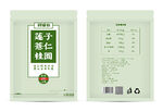 食品农产品包装贴纸平面图