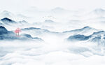 禅意山水画