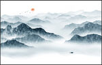 禅意山水画