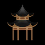 古风长亭短亭素材