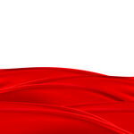 卡通插画装饰红旗元素