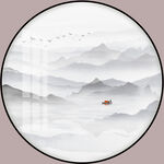 新中式水墨山水