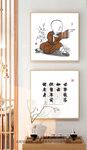 禅意双联装饰画