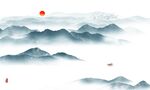 新中式水墨画