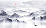 意境山水画