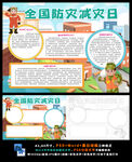 防震减灾地震自救安全逃生小报