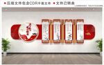 不忘初心党建文化墙