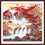 中国画山水