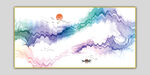 水墨山水画