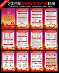 2021年全国安全生产月挂图