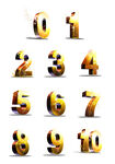 立体数字 精细分层 一数字一组