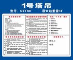 塔吊安全警示牌