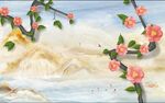现代背景墙 
