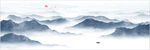 大幅山水画
