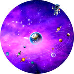 紫色星空