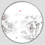 水墨山水