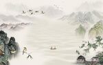 爆款新山水风景画 TIF分层