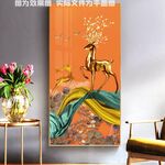 麋鹿装饰画