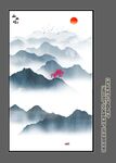 禅意水墨画