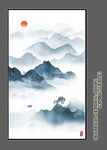玄关山水画