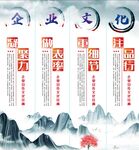 企业宣传挂画 企业文化