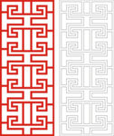 回格屏风 