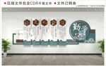 仁义礼智信校园文化墙