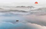意境山水画