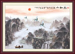 国画山水画