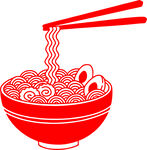 面食 矢量 