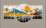 新中式现代电视背景墙