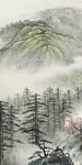 古风 山水唯美玄关 TIF分层