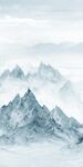 背景墙风景玄关山水 TIF分层