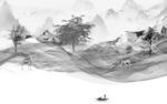爆款简约山水 TIF文件分层