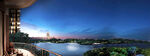阳台湖景