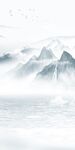 意境中式高雅山水 tif分层