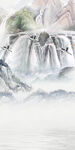 高雅山水新画 tif玄关分层