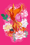 插画素材 纹身图案 花