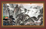 国画山水 