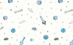 手绘星球儿宇宙
