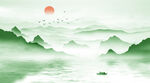 新中式山水画