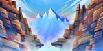 创意雪山