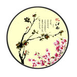  圆形无框画